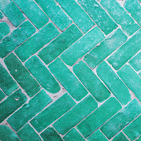 Teal-Herringbone-Tile