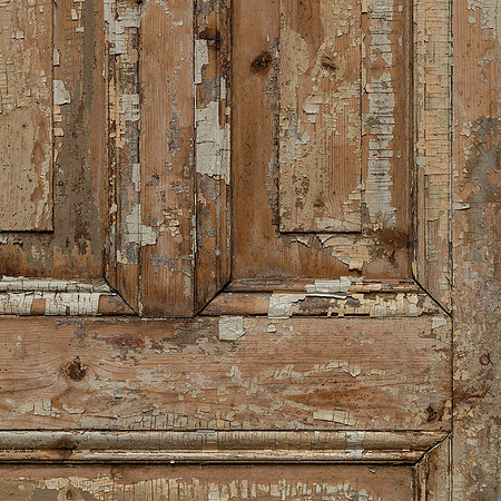 Door with Peeling Paint